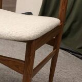 Vintage Scandinavian chair in teak