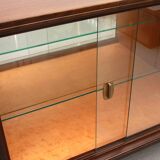 Buffet/vitrine des années 1950 bicolore