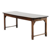 Table à manger antique française pour 4 à 6 personnes datant de la fin du XVIIIe siècle.