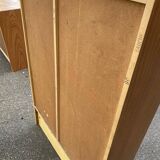 Small Scandinavian oak wardrobe from the 1970s.