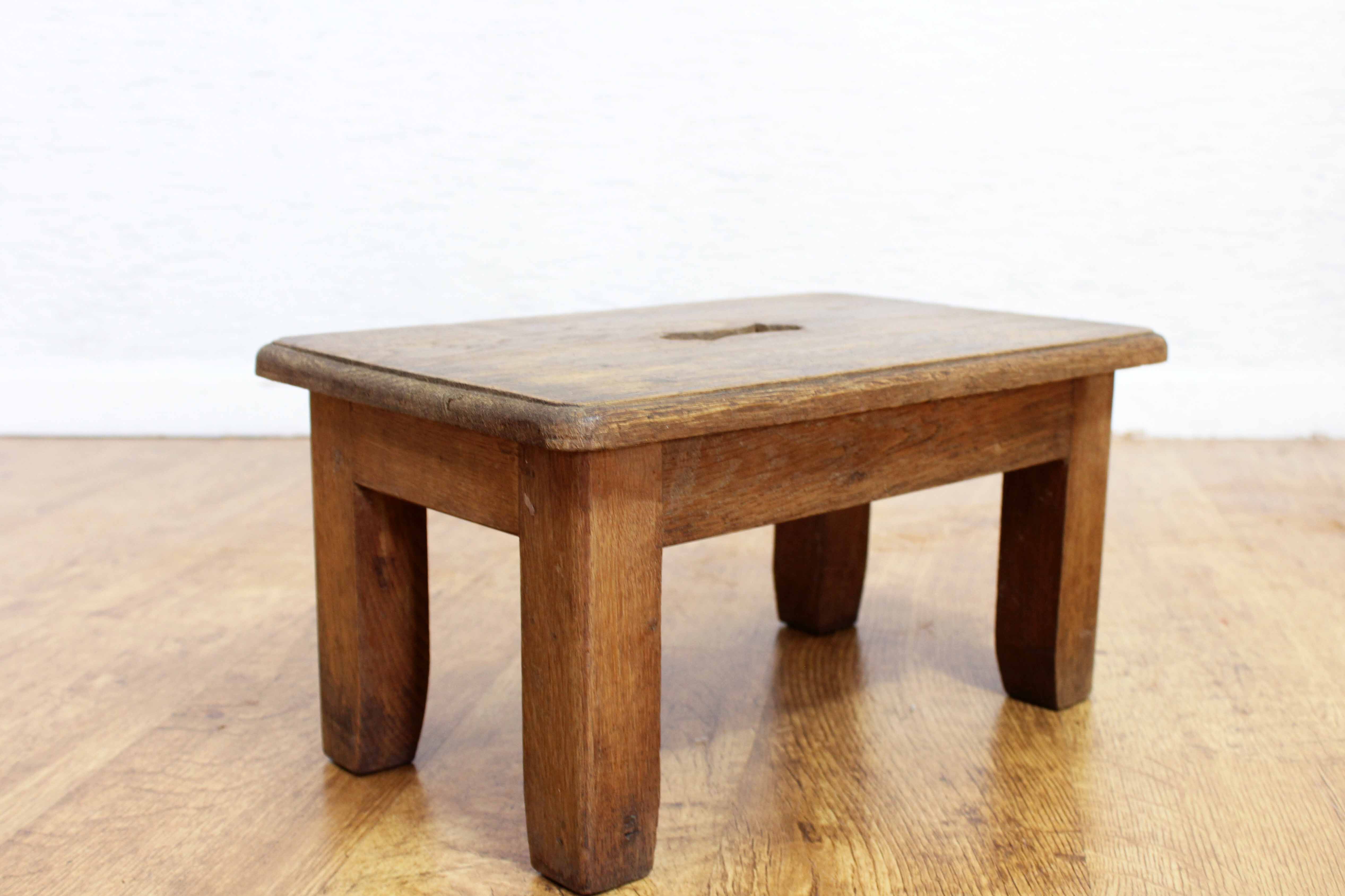 Oak stool
