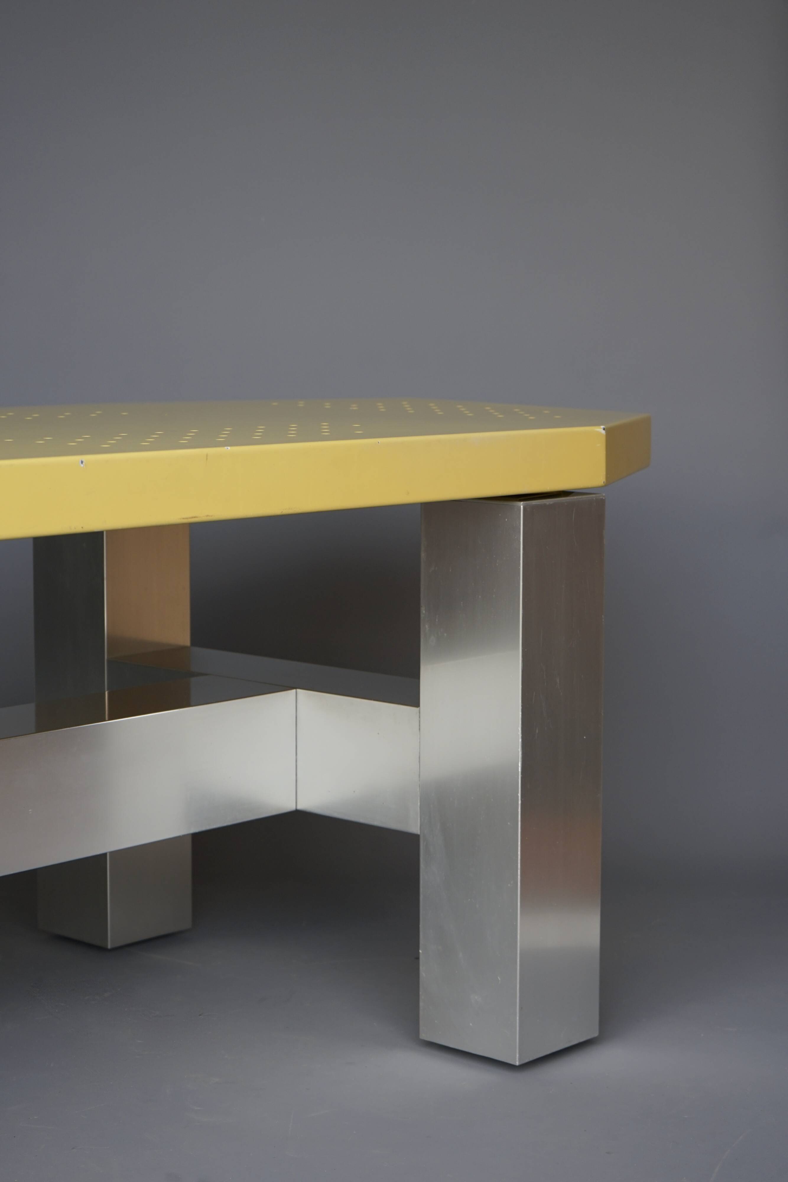 Table TE20 conçue par Martin Visser pour Spectrum Furniture. Années 1980