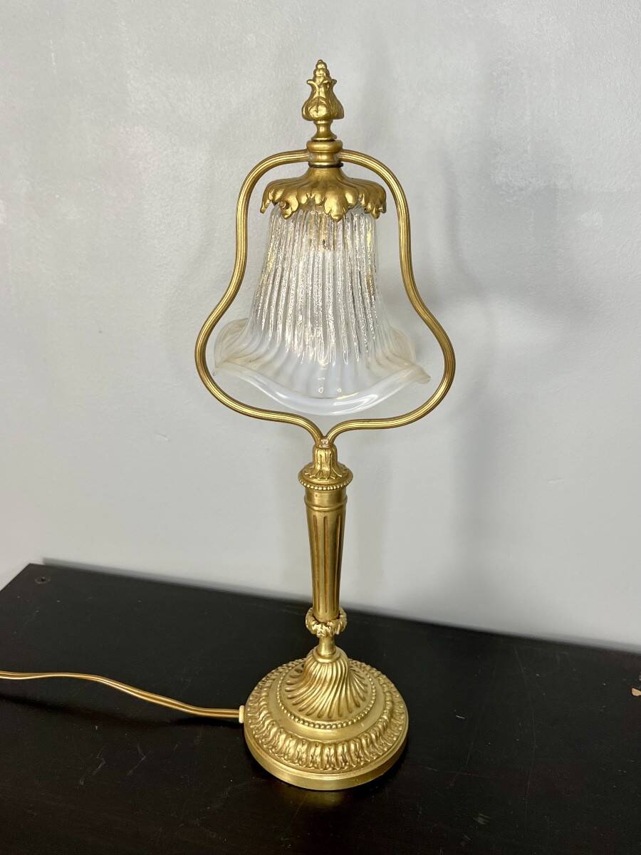 Table lamp 1900, bronze