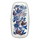 Bol en porcelaine danoise Tenera de style mid-century moderne avec motif d'oiseau par Kari Christensen pour Aluminia Royal Copenhagen, années 1960.