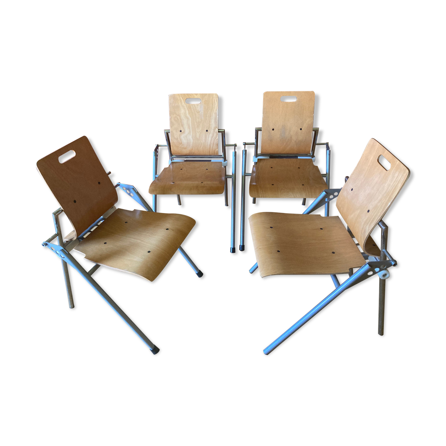 Set of 4 chairs Xavier Mategot