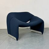 Model F598 M New upholstered Lounge Chair Pierre Paulin for Artifort