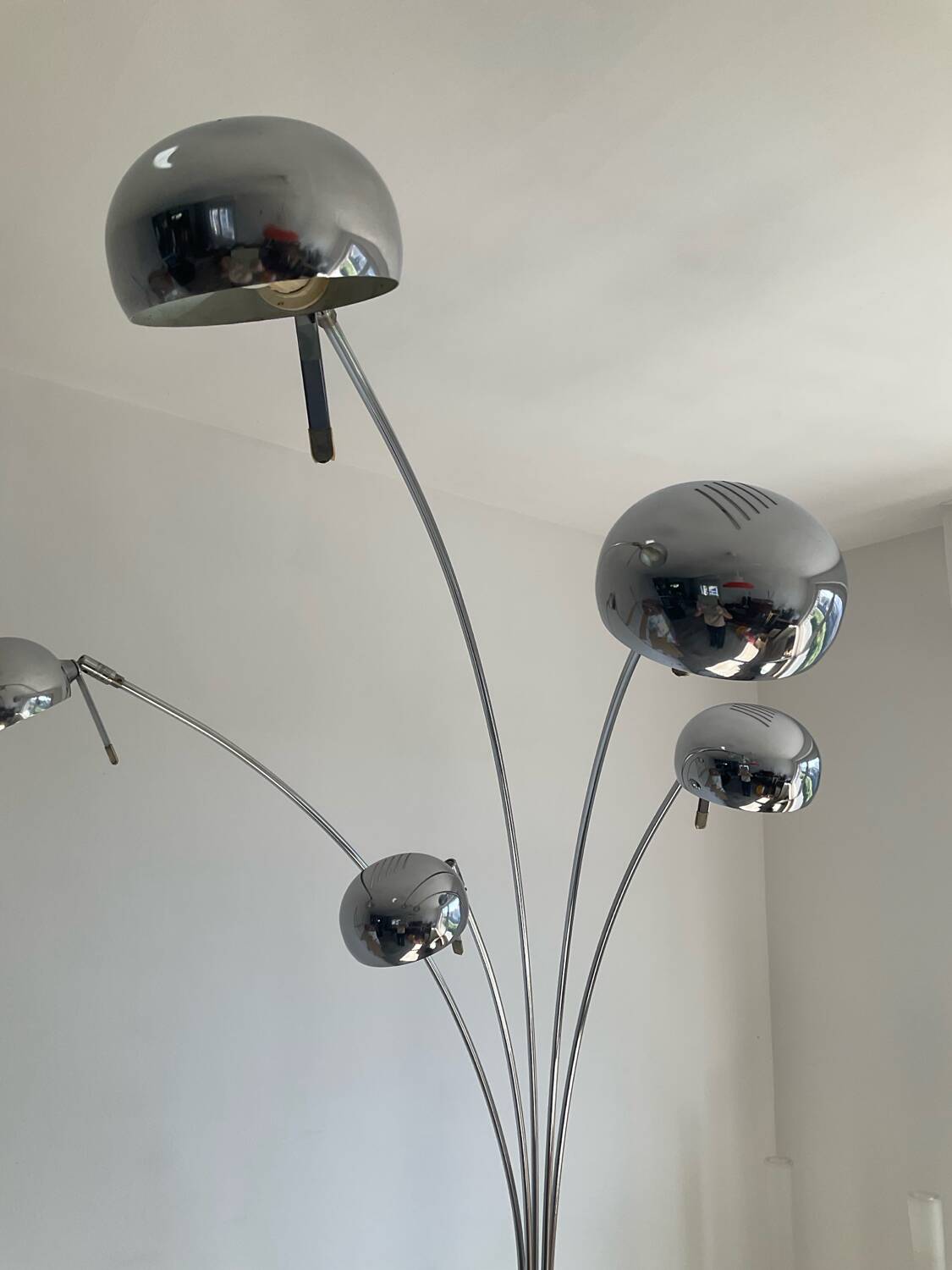 Muguet 5-branch floor lamp from the 70s