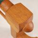 Wall lamp in oak and ceramic Guillerme and Chambron