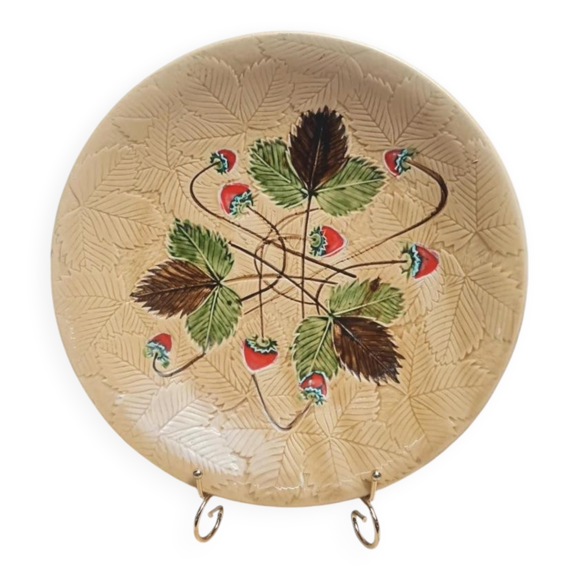 Large antique dish Poët-Laval Drôme France