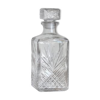 Glass whisky carafe