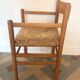 Straw armchair