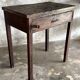 Antique Indonesian teak workbench with one drawer H82.5 L76x49.