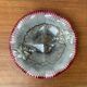 Large East German pottery bowl from the mid-century GDR by Strehla Keramik, 1960s.