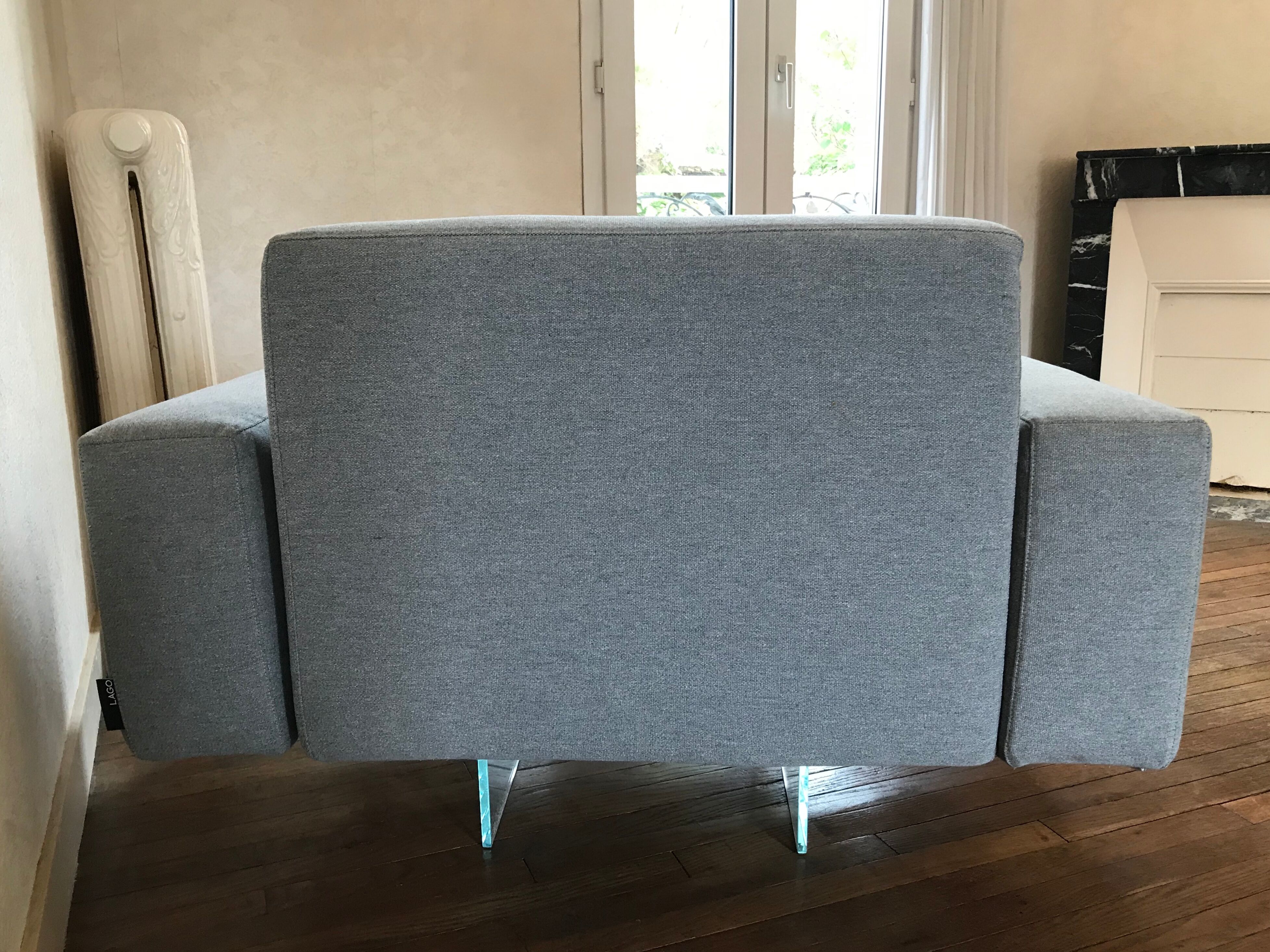 Fauteuil moderne de salon air de lago design