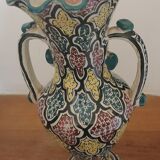Vase multicolores signé safi