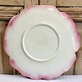 4 plates slip eglantine Massier Vallauris