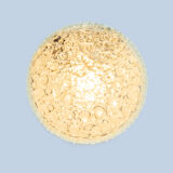 1960s bubble glass ceiling lamp