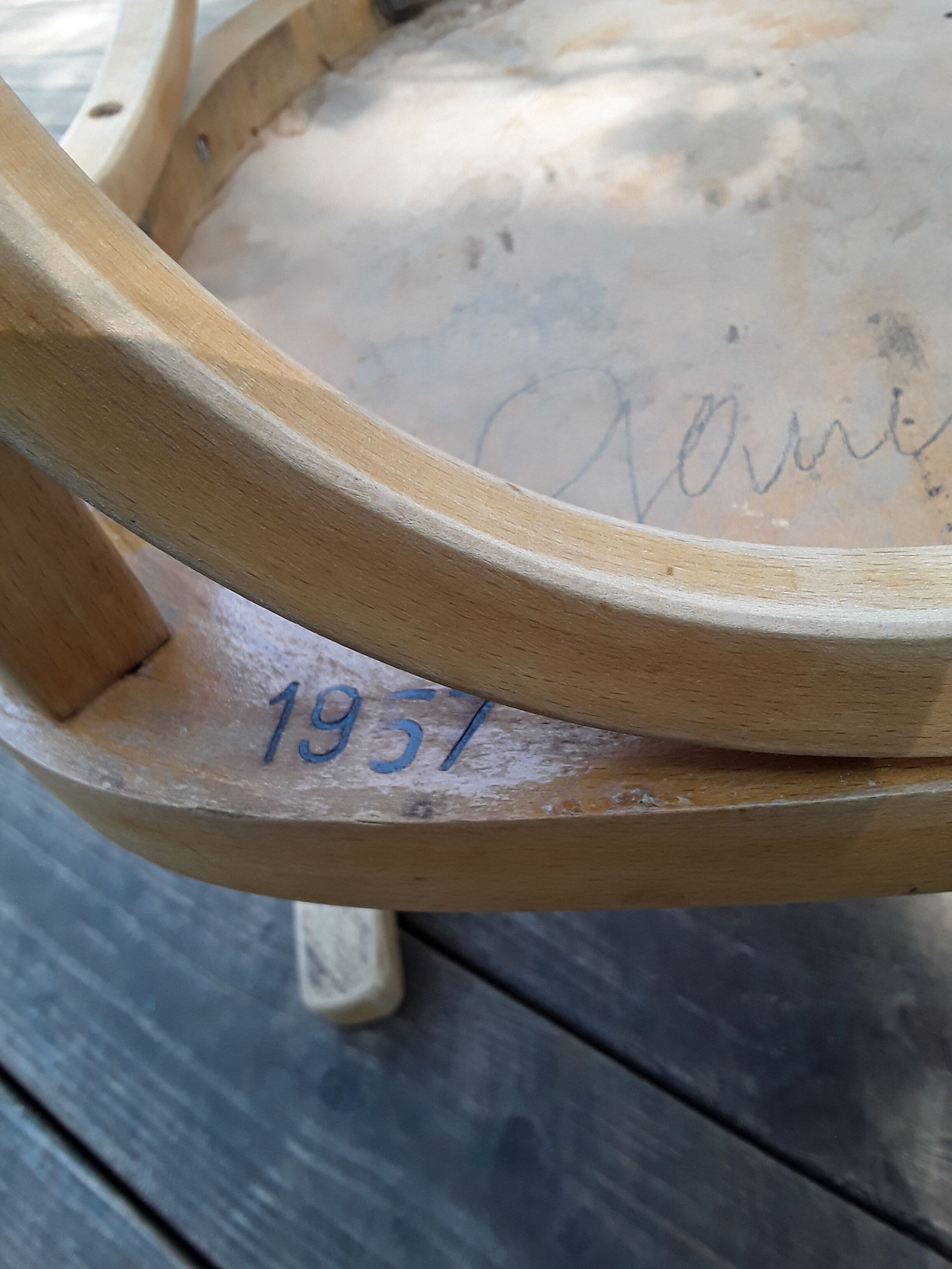 Baumann 1957 Office armchair