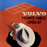 Original poster Volvo Monte Carlo open tennis Razzia