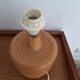 Lampe en bois tourné