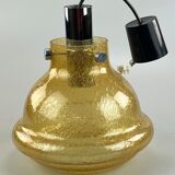 60s 70s lamp light ceiling lamp Limburg glass space age design
