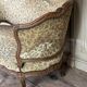 Louis XV carved wood basket seat, 18th century