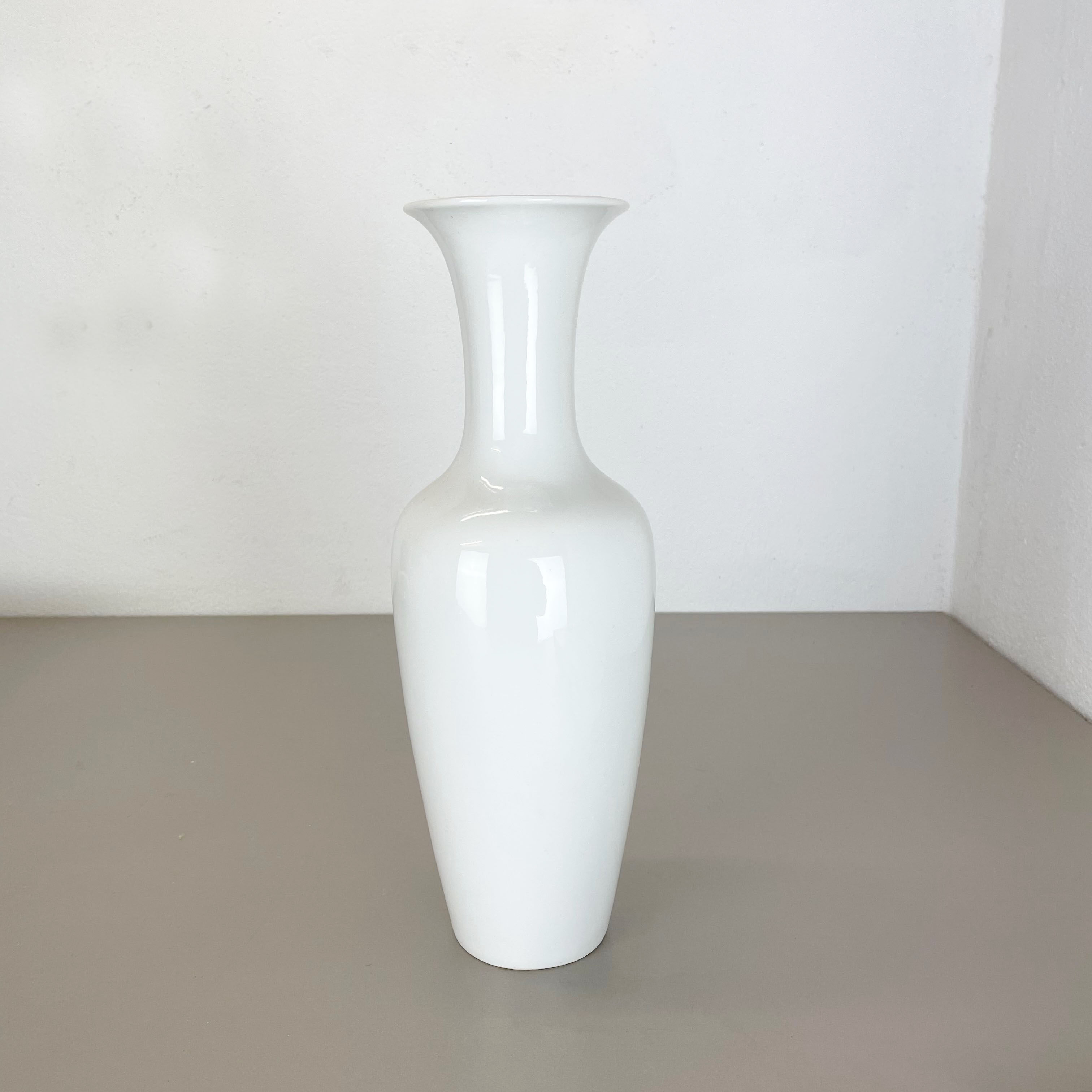 Op Art Vase Porcelain German Vase by KPM Berlin Ceramics Germany 1960