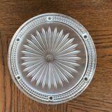 Molded glass underside
