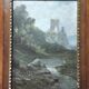 Painting, early 20th century, oil on cardboard, Italy, C. De Consoli