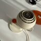 Set of various space-age eyeball lamps.