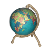 Mappemonde globe terrestre lampe corde