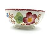 Vintage salad bowl Fleurs de Gien