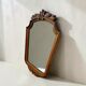 Miroir baroque vintage en bois / Miroir mural rétro en bois