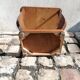 Table basse / d'appoint en bois de plaquage style Art Déco.