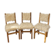 Chairs moumoute wood and wool deco savoyard chalet