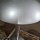 Mushroom lamp touch lamp grey