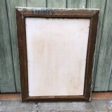 Abstract painting on panel