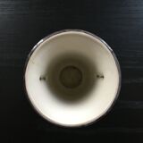 Basque art stoneware vase