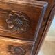 Solid oak sloping secretary