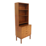 Scandinavian teak bookcase, Sweden, 1960