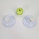 Vintage Space Age UFO Disc Wall Lamps from Targetti Sankey, 1970s, Set of 2