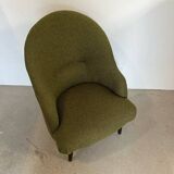 Restored crapaud armchair