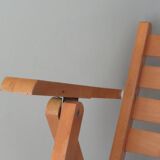 Vintage wood folding garden set.