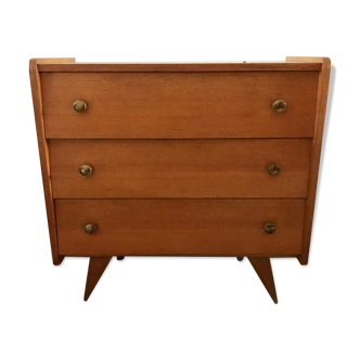 Commode vintage 3 tiroirs