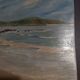 Painting oil on marine panel signed