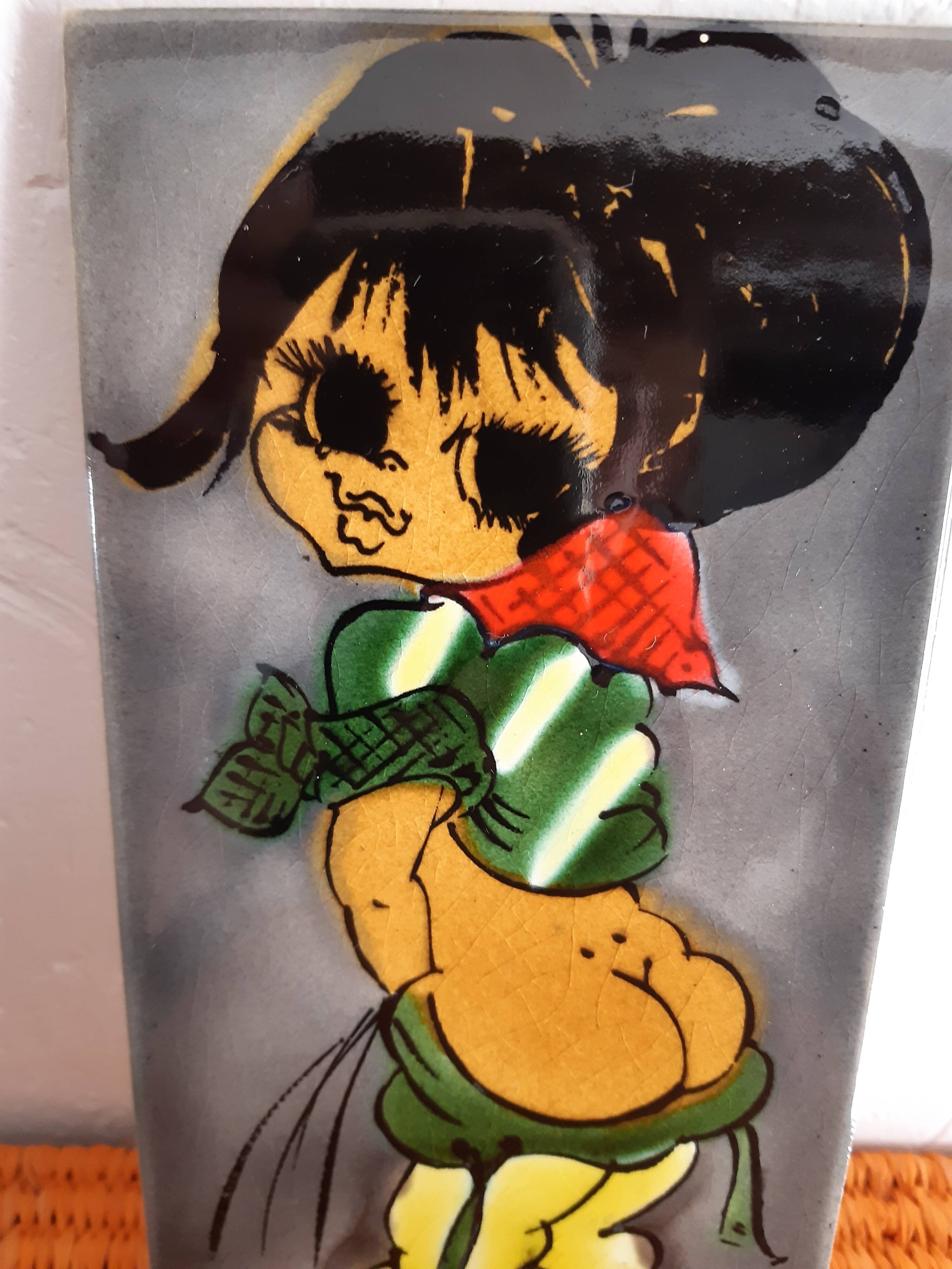 Vallauris ceramic plate