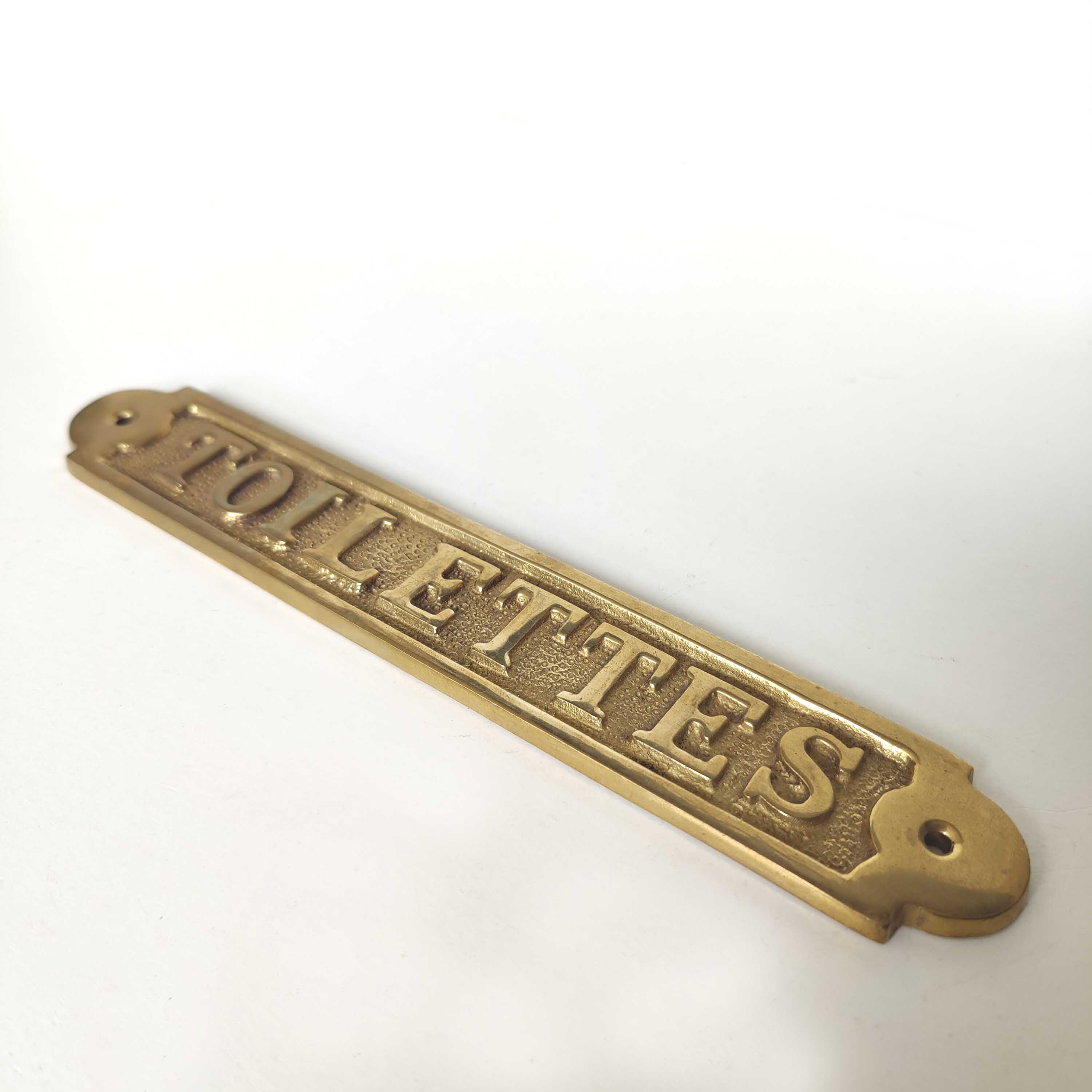 Door plates Brass toilet