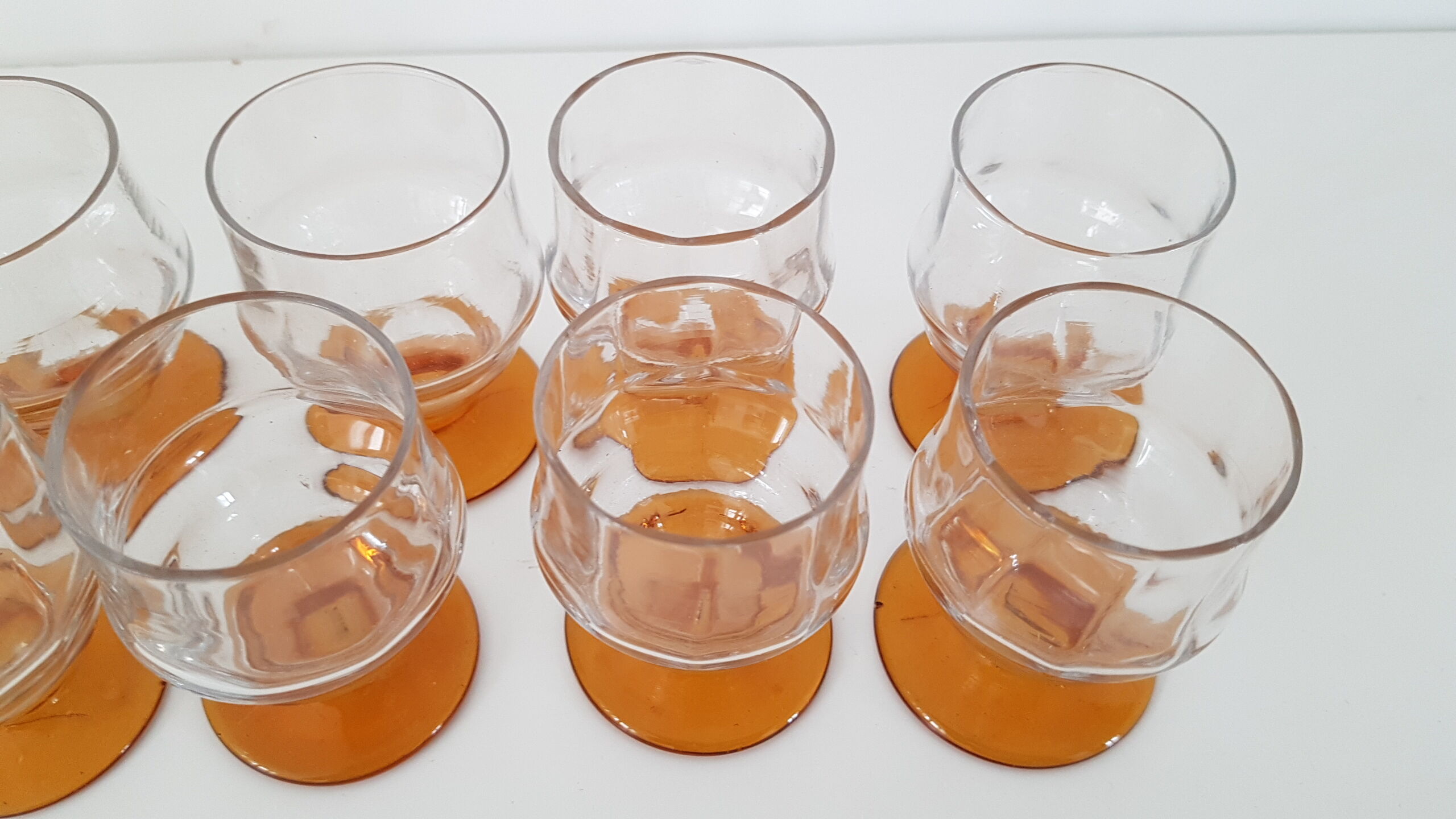 Verres à liqueur Art Déco