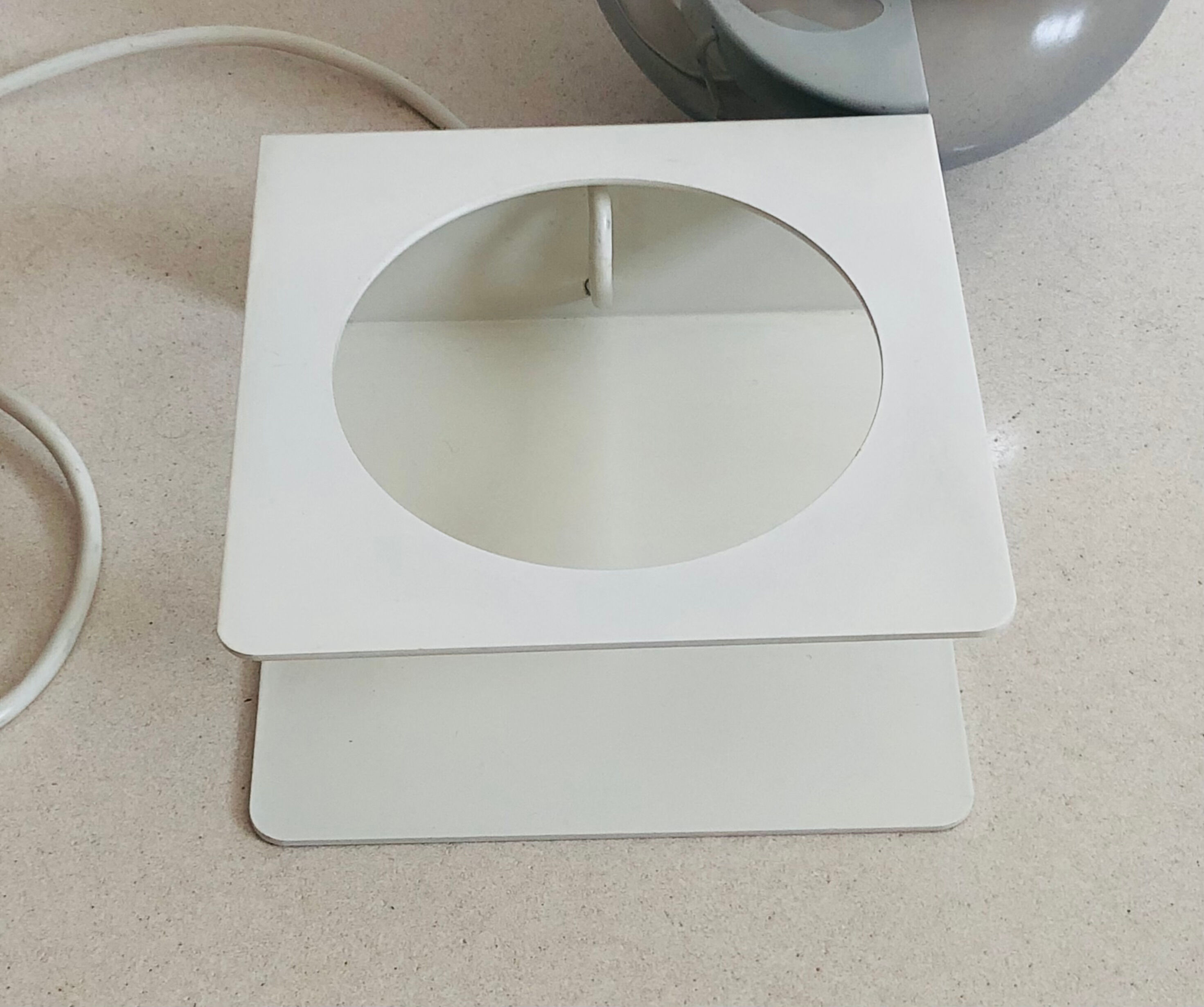 Eyeball table lamp, Italy 1970s