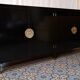 4-Door black laced enfilade by Jean Pascaud 1940 1945 art deco